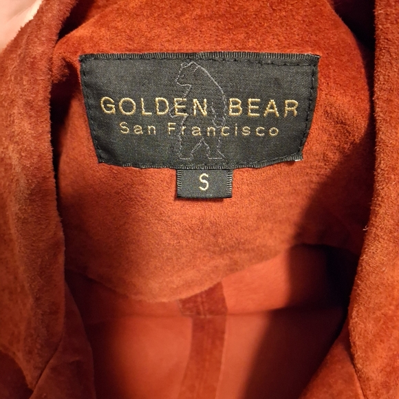 Vintage Golden Bear San Francisco Red Leather Jacket. - Picture 2 of 15